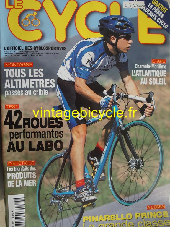 Vintage bicycle fr l officiel du cycle 90 copier 