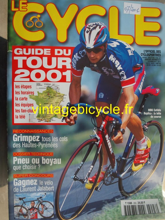 Vintage bicycle fr l officiel du cycle 91 copier 