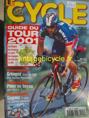LE CYCLE l'officiel 2001 - 07 - N°293 juillet 2001