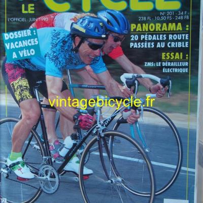 LE CYCLE l'officiel 1993 - 06 - N°201 juin 1993