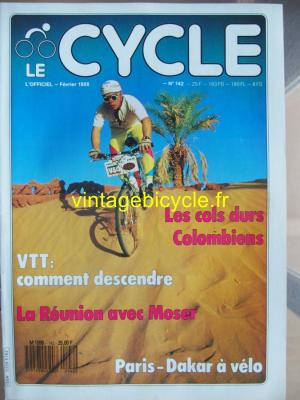 LE CYCLE l'officiel 1988 - 02 - N°142 fevrier 1988