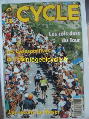 LE CYCLE l'officiel 1988 - 07 - N°147 juillet / aout 1988