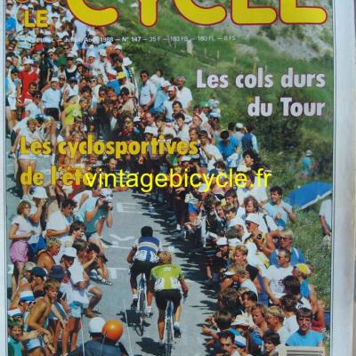 LE CYCLE l'officiel 1988 - 07 - N°147 juillet / aout 1988