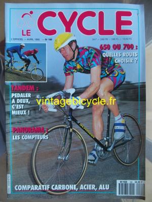 LE CYCLE l'officiel 1992 - 04 - N°188 avril 1992