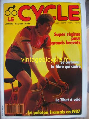 LE CYCLE l'officiel 1987 - 03 - N°132 mars 1987