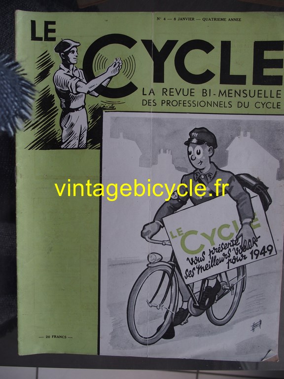 Vintage bicycle fr le cycle 3 copier