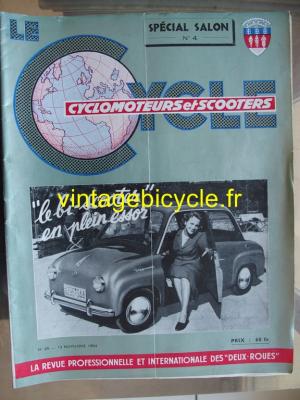 LE CYCLE 1954 - 11 - N°25 novembre 1954