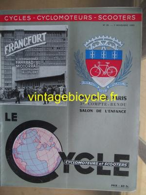 LE CYCLE 1953 - 11 - N°25 novembre 1953