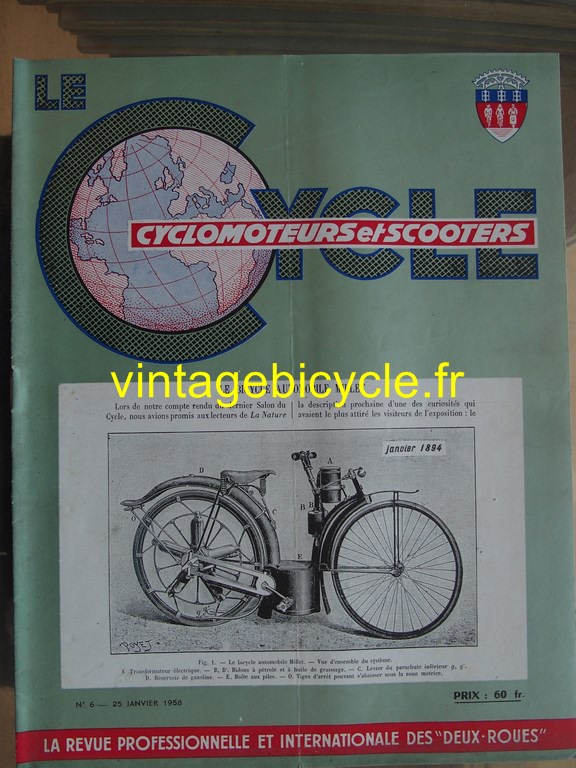 Vintage bicycle fr lecycle 5 copier 