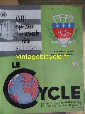 LE CYCLE 1949 - 12 - N°3 decembre 1949