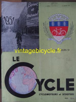 LE CYCLE 1951 - 01 - N°4 janvier 1951