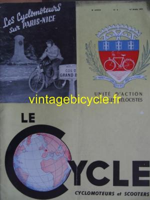 LE CYCLE 1951 - 03 - N°8 mars 1951