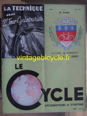 LE CYCLE 1951 - 06 - N°15 juin 1951