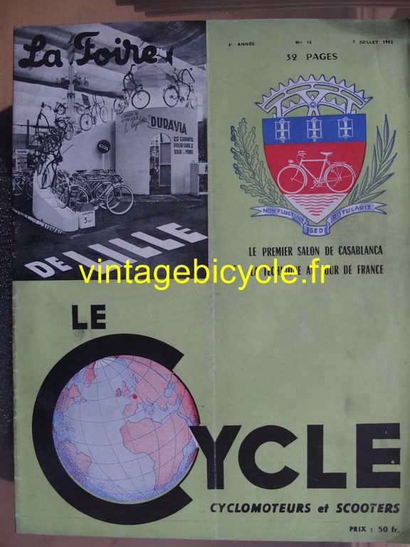 Vintage bicycle fr lecycle 71 copier