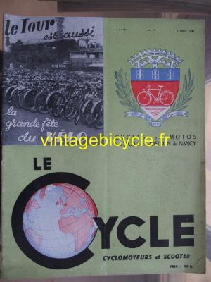 LE CYCLE 1951 - 08 - N°18 aout 1951