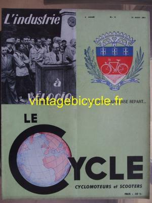 LE CYCLE 1951 - 08 - N°19 aout 1951