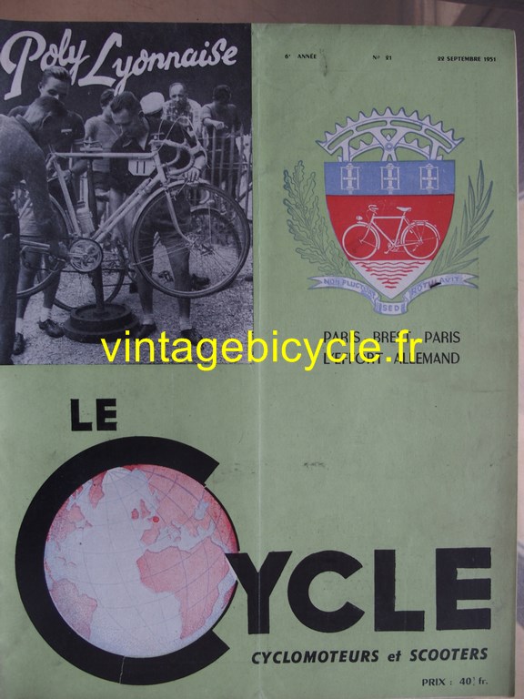 Vintage bicycle fr lecycle 77 copier