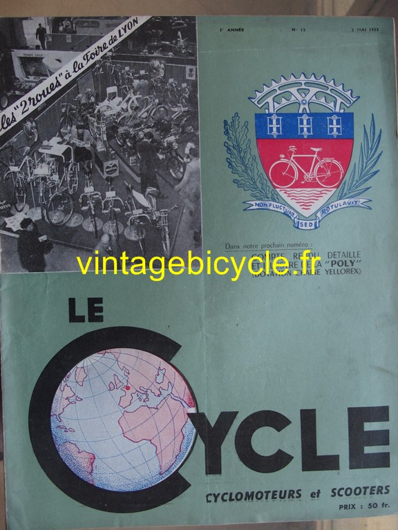 Vintage bicycle fr lecycle 88 copier