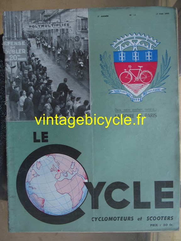Vintage bicycle fr lecycle 89 copier