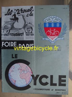 LE CYCLE 1952 - 06 - N°14 juin 1952