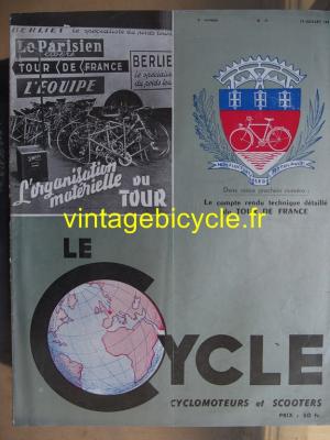 LE CYCLE 1952 - 07 - N°17 juillet 1952