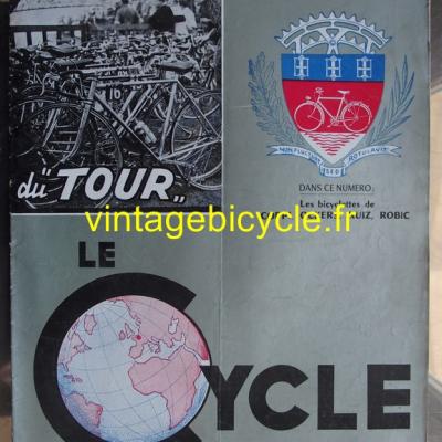 LE CYCLE 1952 - 08 - N°18 aout 1952