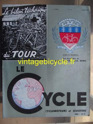 LE CYCLE 1952 - 08 - N°18 aout 1952