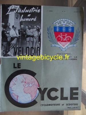 LE CYCLE 1952 - 08 - N°19 aout 1952