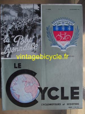 LE CYCLE 1952 - 09 - N°21 septembre 1952