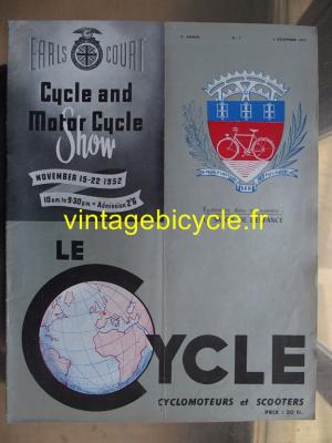LE CYCLE 1952 - 12 - N°2 decembre 1952
