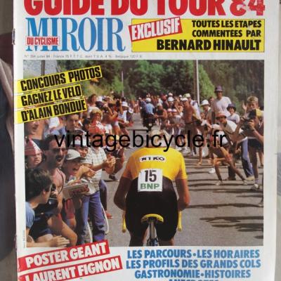 MIROIR DU CYCLISME 1984 - 07 - N°354 juillet 1984