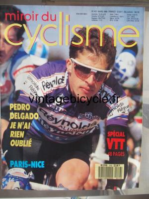 MIROIR DU CYCLISME 1989 - 03 - N°416 mars 1989