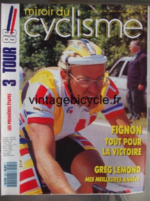 MIROIR DU CYCLISME 1989 - 07 - N°421 juillet 1989