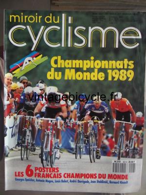 MIROIR DU CYCLISME 1989 - 08 - N°423 aout 1989
