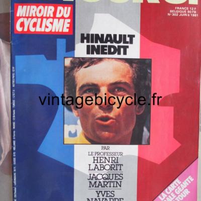 MIROIR DU CYCLISME 1981 - 06 - N°302 juin 1981