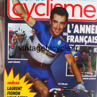 MIROIR DU CYCLISME 1992 - 12 - N°462 decembre 1992