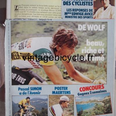 MIROIR DU CYCLISME 1981 - 10 - N°308 octobre 1981