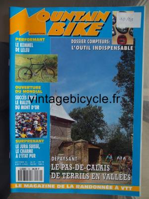 MOUNTAIN BIKE INTERNATIONAL 1993 - 10 - N°30 octobre 1993