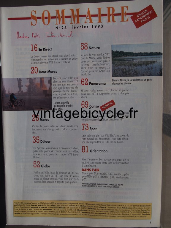 Vintage bicycle fr mountain bike international 5 copier 