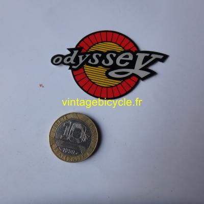 ODYSSEY DECAL BMX STICKERS RACING VINTAGE CRUISER FREESTYLE FRAME
