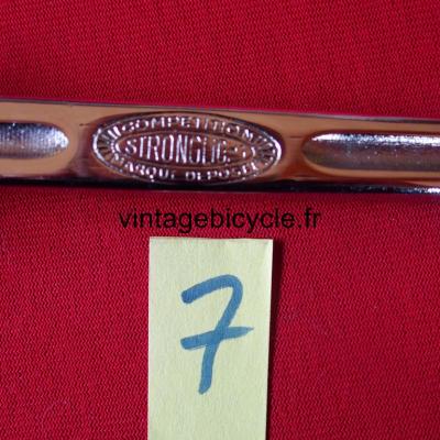 STRONGLIGHT Trés rare manivelle droite acier 5 vis 165mm. NOS
