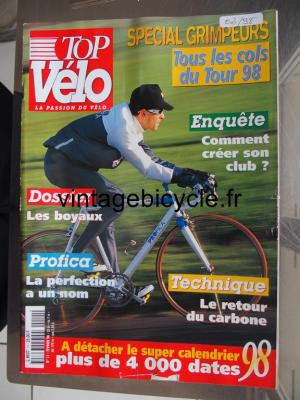 TOP VELO 1998 - 02 - N°11 fevrier 1998