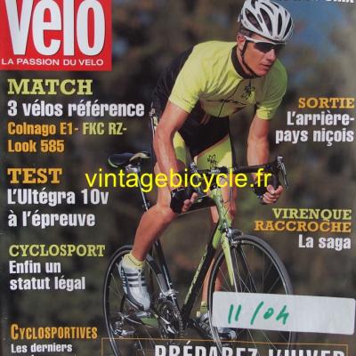 TOP VELO 2004 - 11 - N°92 novembre 2004