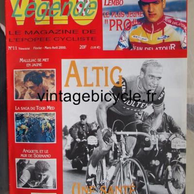 VELO LEGENDE 2000 - 02 - N°11 fevrier / mars / avril 2000