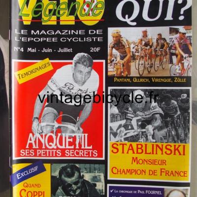 VELO LEGENDE 1998 - 05 - N°4 mai / juin / juillet 1998