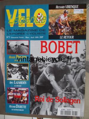 VELO LEGENDE 1999 - 02 - N°7 fevrier / mars / avril 1999