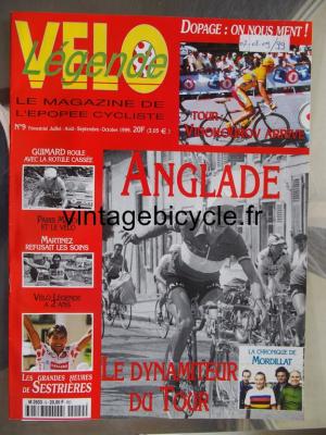 VELO LEGENDE 1999 - 08 - N°9 juillet / aout / septembre 1999