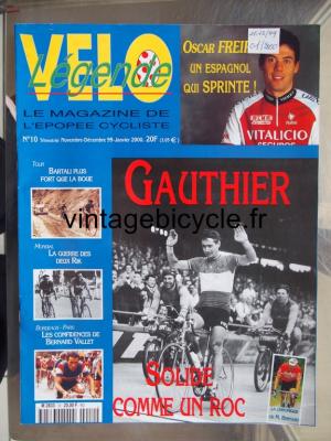 VELO LEGENDE 1999 - 11 - N°10 novembre / decembre 1999 / janvier 2000