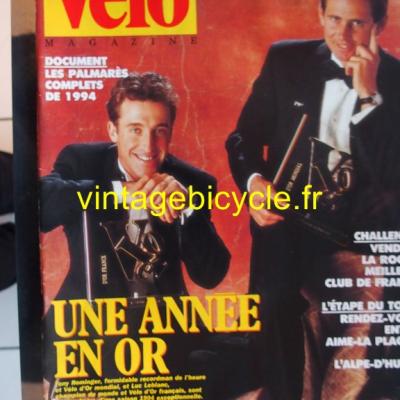 VELO MAGAZINE 1994 - 12 - N°305 decembre 1994 / janvier 1995