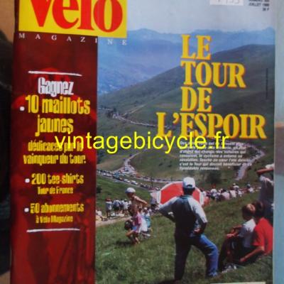 VELO MAGAZINE 1999 - 07 - N°355 juillet 1999